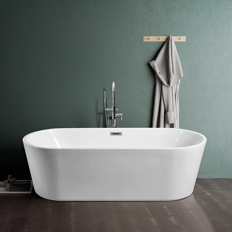 luxury corner cheap Large sizes short portable plastic bathroom acrylic bathtub for adult