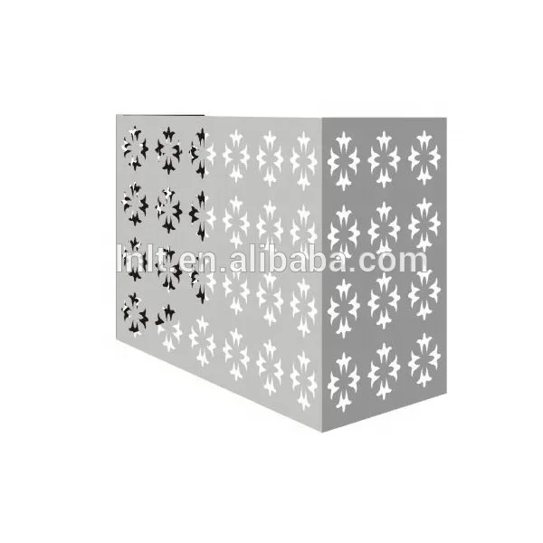 Outdoor Aluminum Decorative Air Conditioner Unit Dust Cover for Air Condition