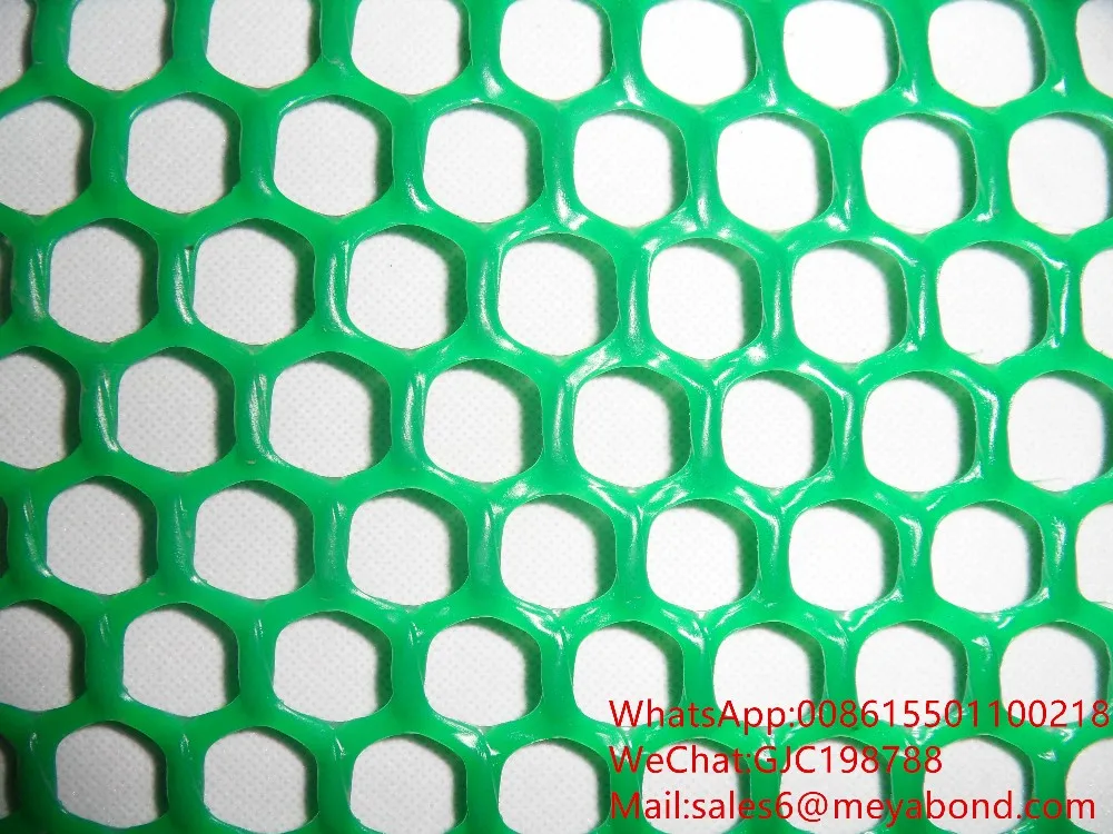 HDPE mesh UV stabilized Plastic flat netting Square mesh netting