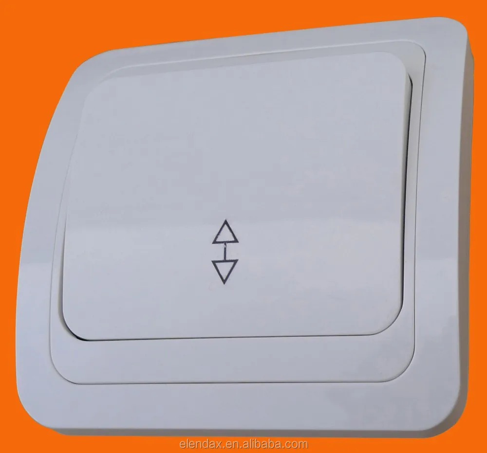 Power supply electrical ABS European light wall switch (F2005)