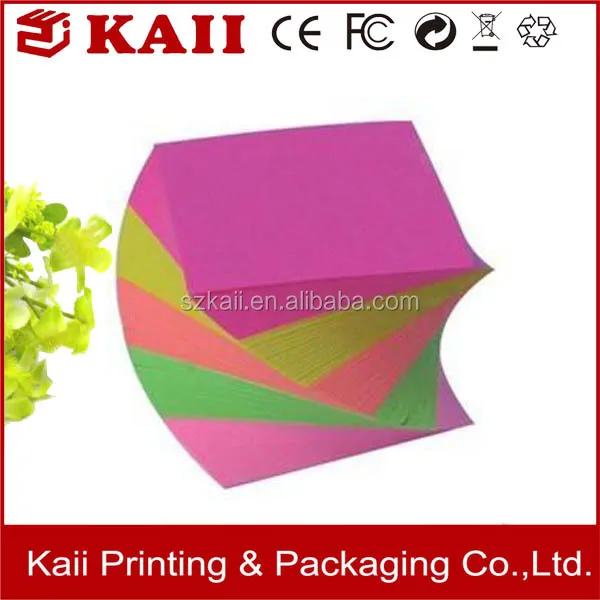 
Container Shape Paper Cube, Sticky Note Pad Notepad Memo Cube 
