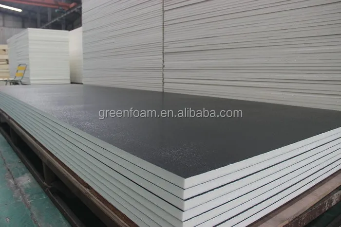 P3 Duct PU Aluminum Sandwich Panel With Black AL Foil