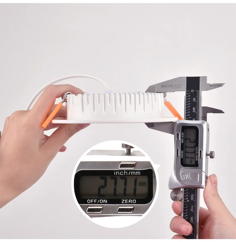 Оптовая продажа, китайские товары, 2,5 дюйма, 3 дюйма, 4 дюйма, 6 Вт, 9 Вт, 12 Вт, 18 Вт, 25 Вт, встраиваемый пластиковый круглый светодиодный потолочный светильник для дома