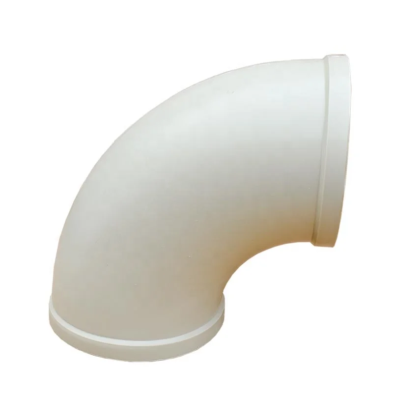 Grey Or Beige Polypropylene Pipe Fitting Pipe Elbow  45 Degree