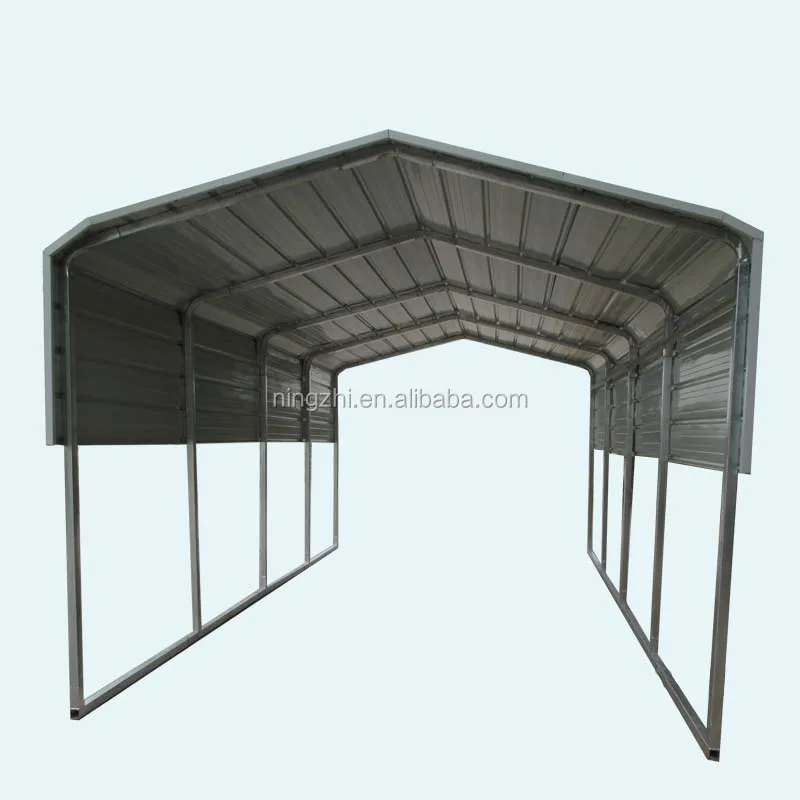outdoor carport /prefab car shed/car barn factory