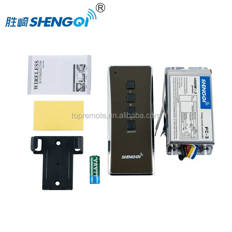 Factory Supplying 2021 New Arrival Wireless Rf Remote Control On Off Switch