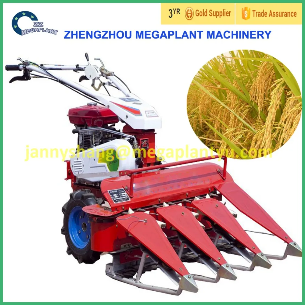 Tractor Mounted Mini Rice Cutting Machine/rice Cutter-rower