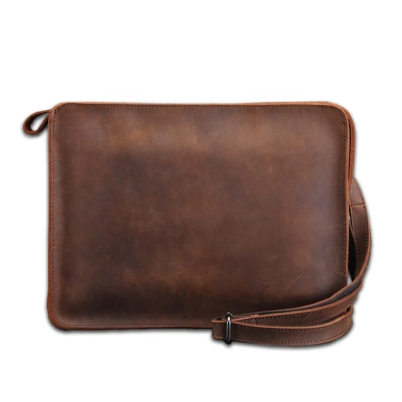 Hot Sale High Quality Men Gender and Genuine Leather Material  Clutch