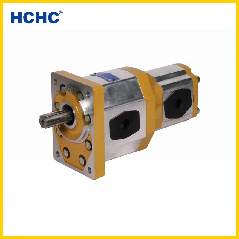 63mL hydraulic double gear pump CBQT with high pressure
