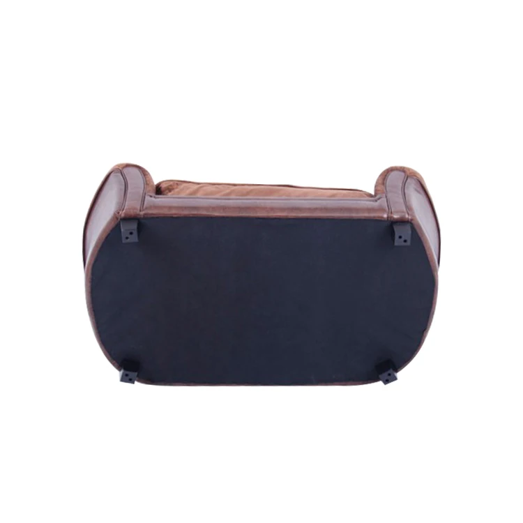Pet comfortable brown bed brown pet sofas