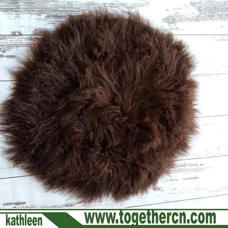 Newborn Baby Photography Photo Prop Backdrop Faux Fur  blanket