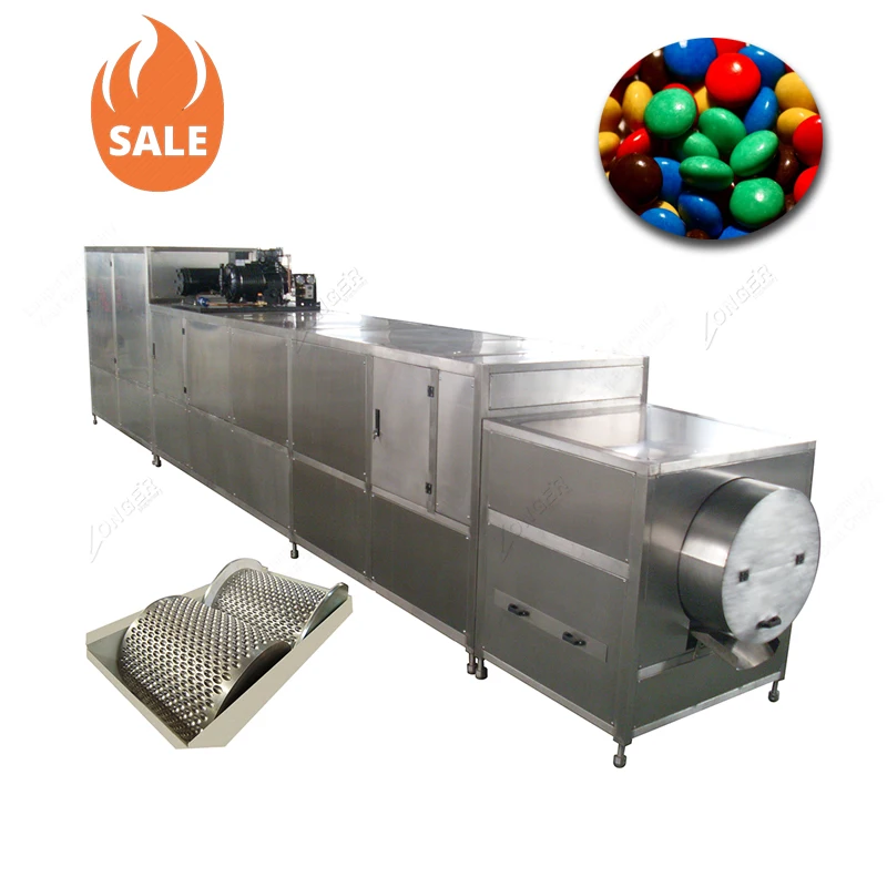100-150kg/h Automatic Chocolate Lentil Granulating Machine Chocolate Egg Making Machine