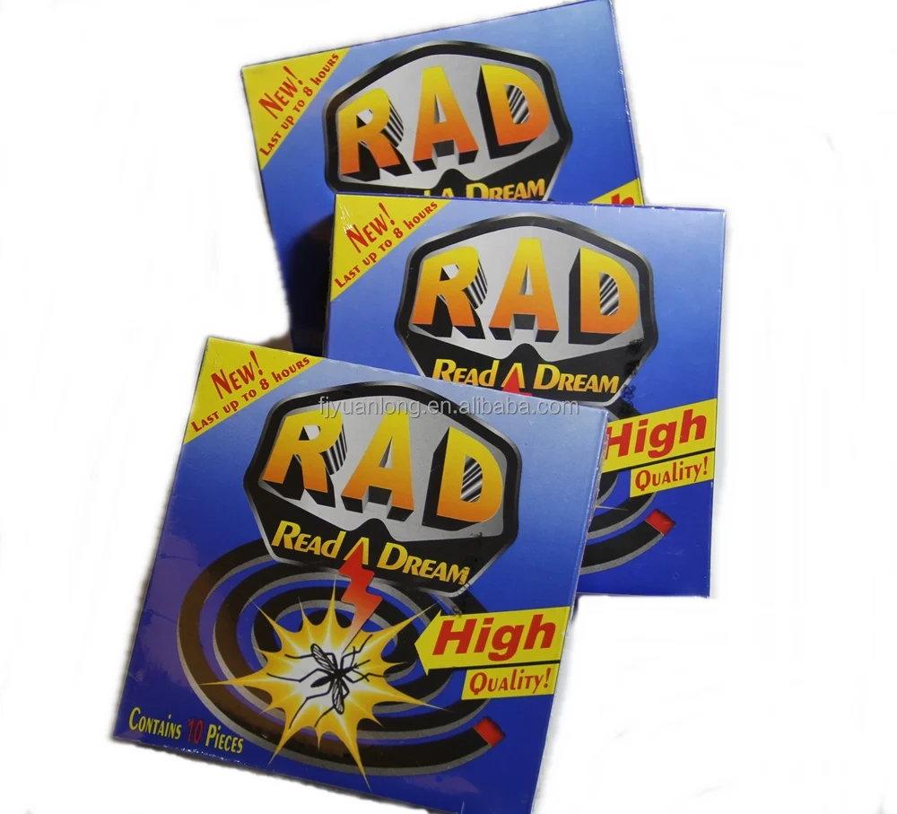 READ A DREAM RAD Brand MOSQUITO COIL China Factory Low price black Mosquito coil