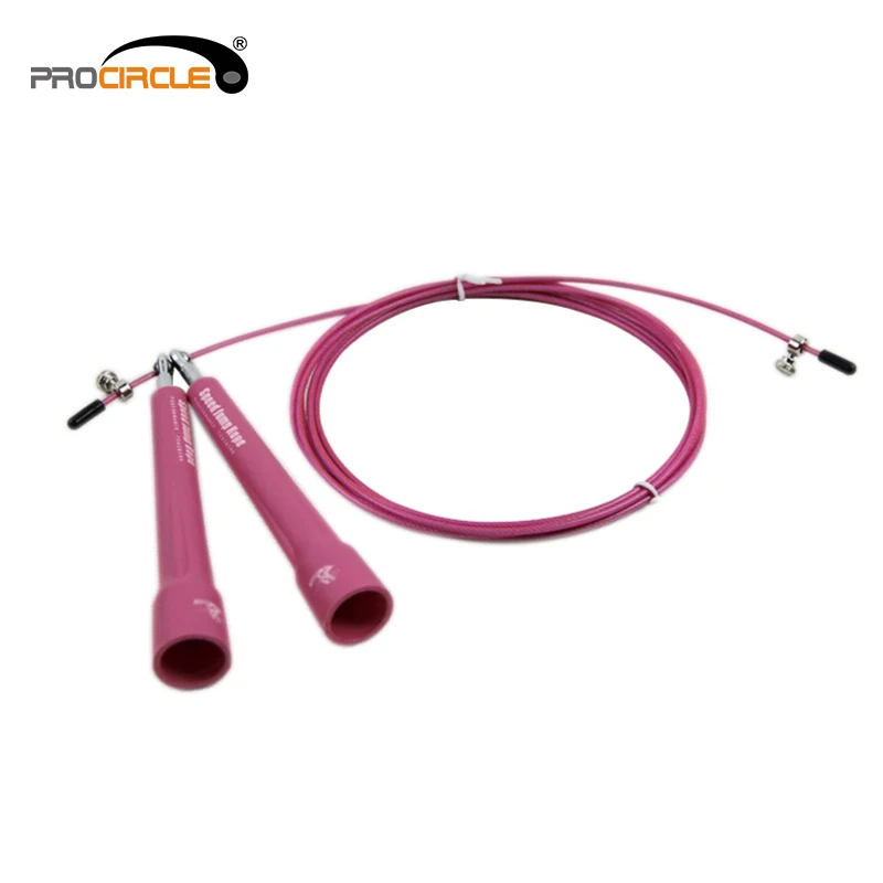 Регулируемая Спортивная Скакалка для фитнеса со специальным рисунком и ручкой