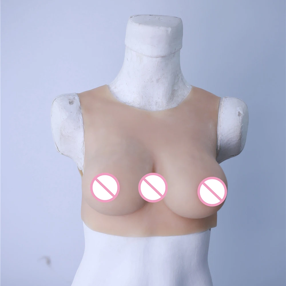 C Cup Male Tit False Boobs Drag Queen Crossdresseing Breast Form For Crossdresser women