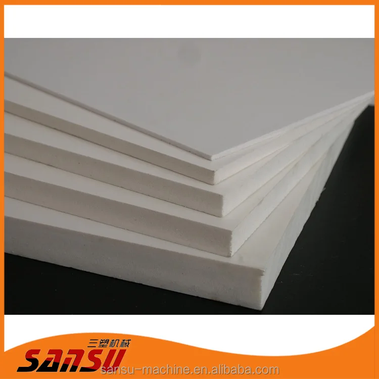 Latest development of high density PVC price board, PVC skirting board with any logo printing