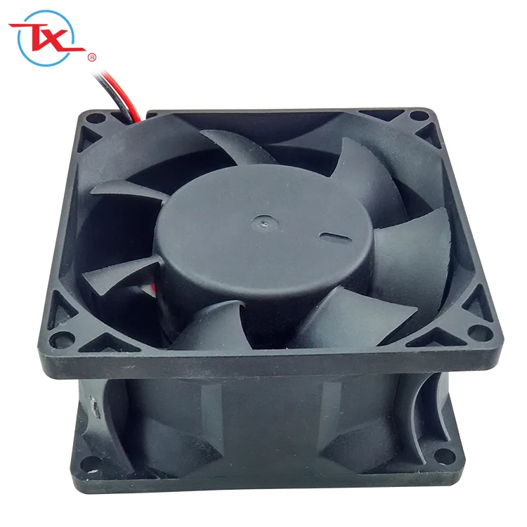 80mm 80x80x38mm 8038 12v 24v small dc brushless computer cooling fan 5v (TX8038HB) 12v micro 48v cooler industrial axial