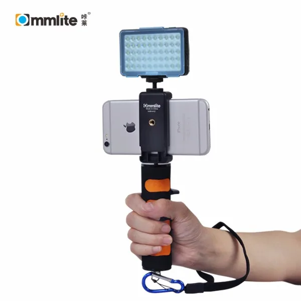 Commlite CoMiray Многофункциональный Мини светодиодный видео свет для планшета/DSLR/смартфона с 50