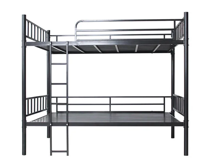 Custom made home dormitory three person used metal 3 tier bunk bed
