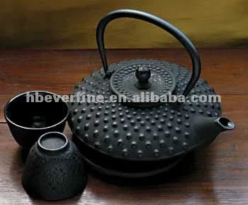Top seller 1200ml japanese teapot cast iron with infuser teekanne gusseisen