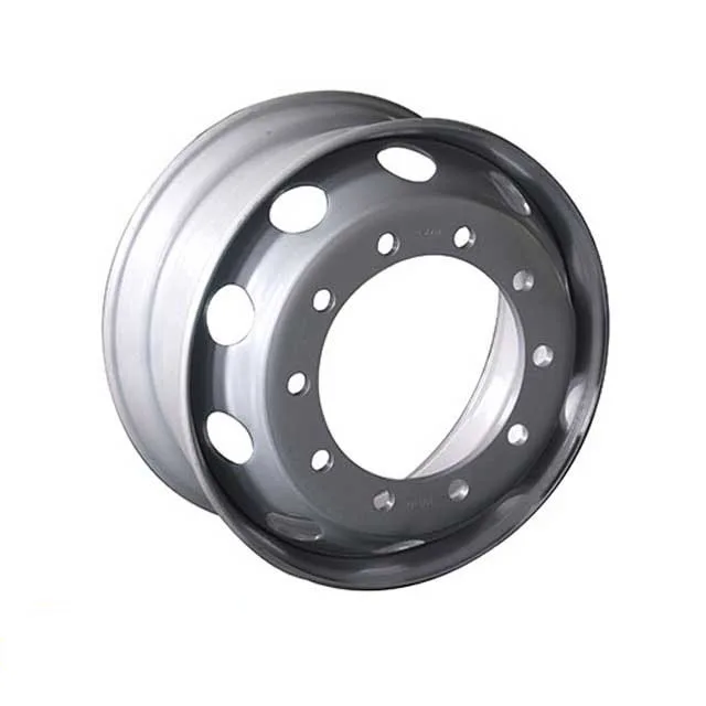 China Factory Wholesale 22.5 Inch 22.5x7.5 Demountable Truck Steel Wheel Rim For Heavy Duty Truck Size 11r22.5