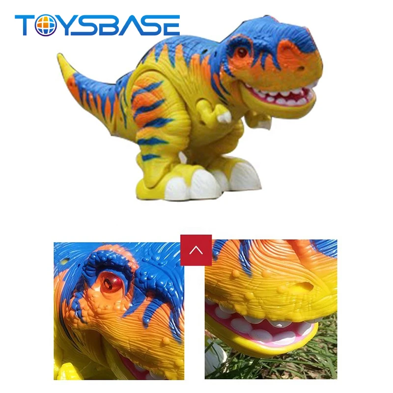 Dinosaurios de Juguete de Goma Children Tyrannosaurus Light And Sound Toy Dinosaur RC