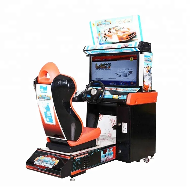 32-дюймовый гоночный Аркадный Игровой Автомат симулятор гоночная игра город Крытый игровой консоли