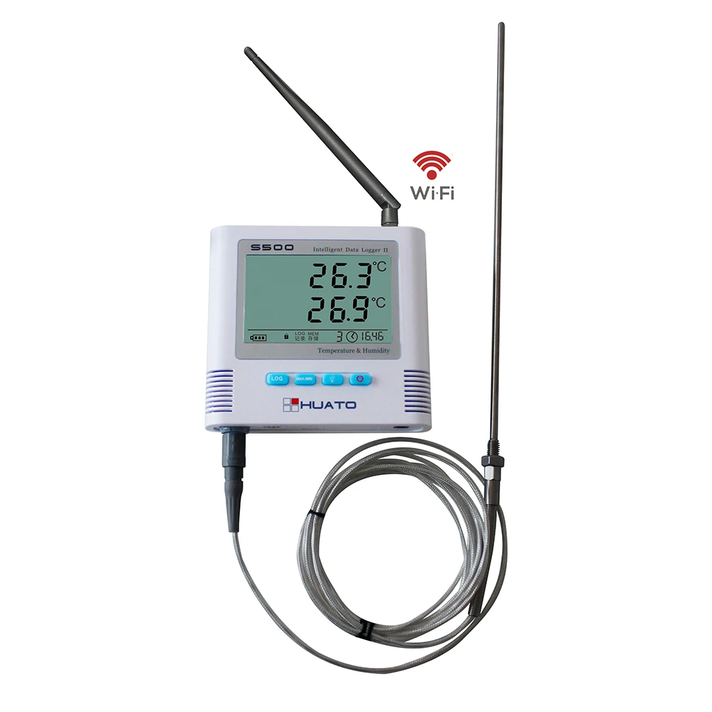WiFi wireless temperature remote monitoring system sensor and logger