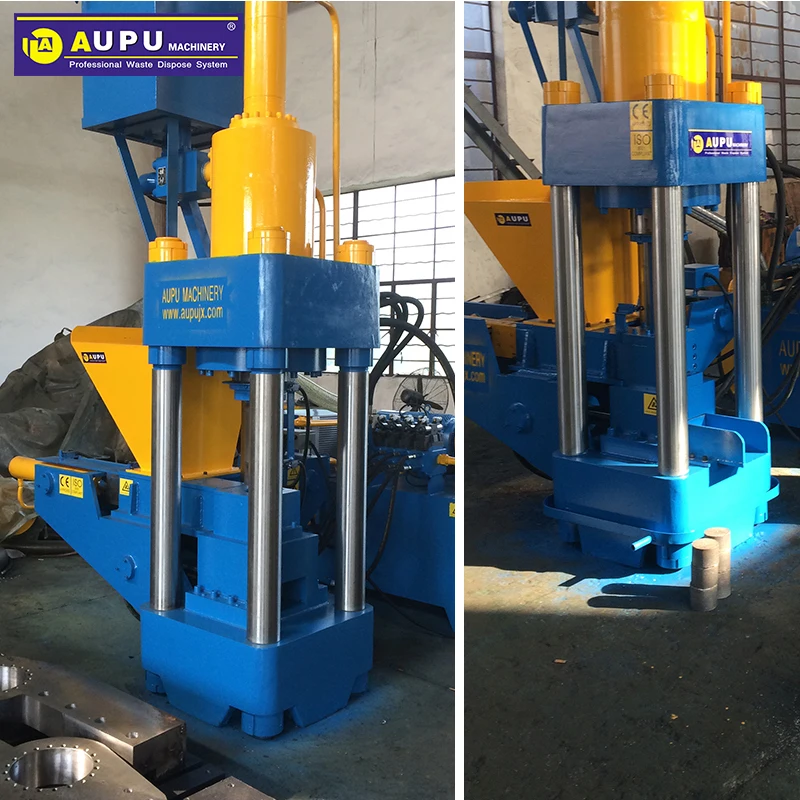 Company sale popular metal sawdust briquetting press machine