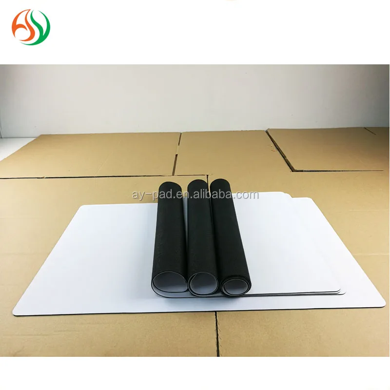 AY Blank Sublimation Customized High Quality Natural Rubber Mouse pad material Roll sheets Material Wholesale