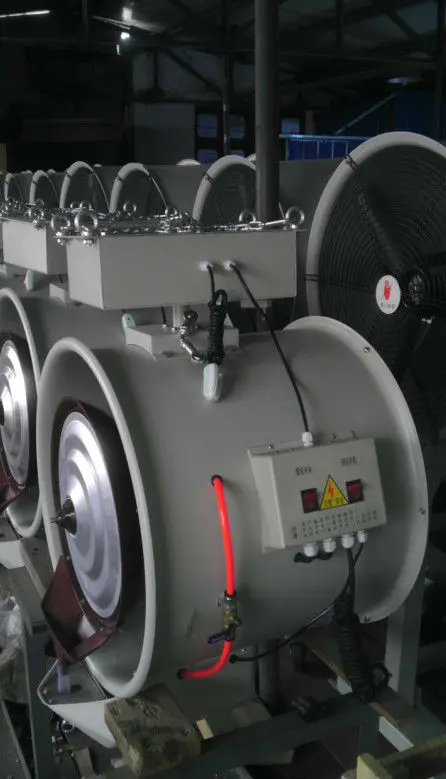 
Workshop cooling fan,Industrial centrifugal Humidifier,Wall mounted misting fan 