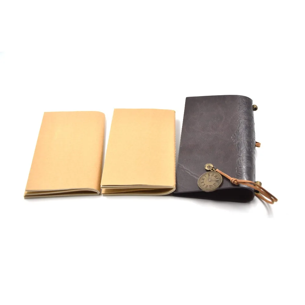 Leather Cover Vintage Handmade Leather Journal Notebook For Gift