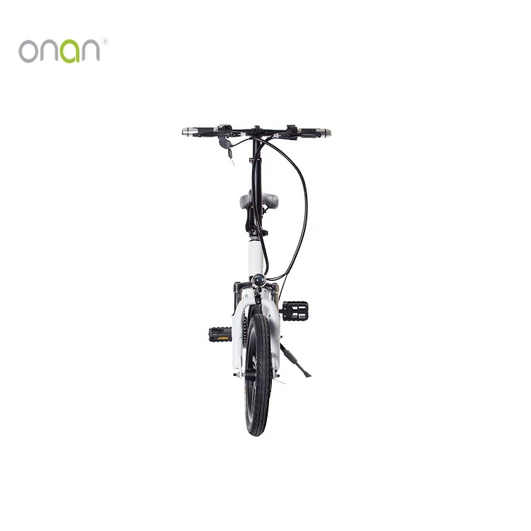ONAN  Chinese 250W 36V 5.2AH Brushless Aluminum Alloy Mini Folding Electric Bike