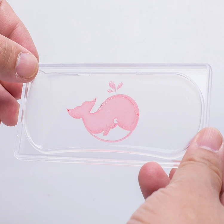 
Home school applicable playing safe color changeable transparent filming cool kid gel material cool pad 