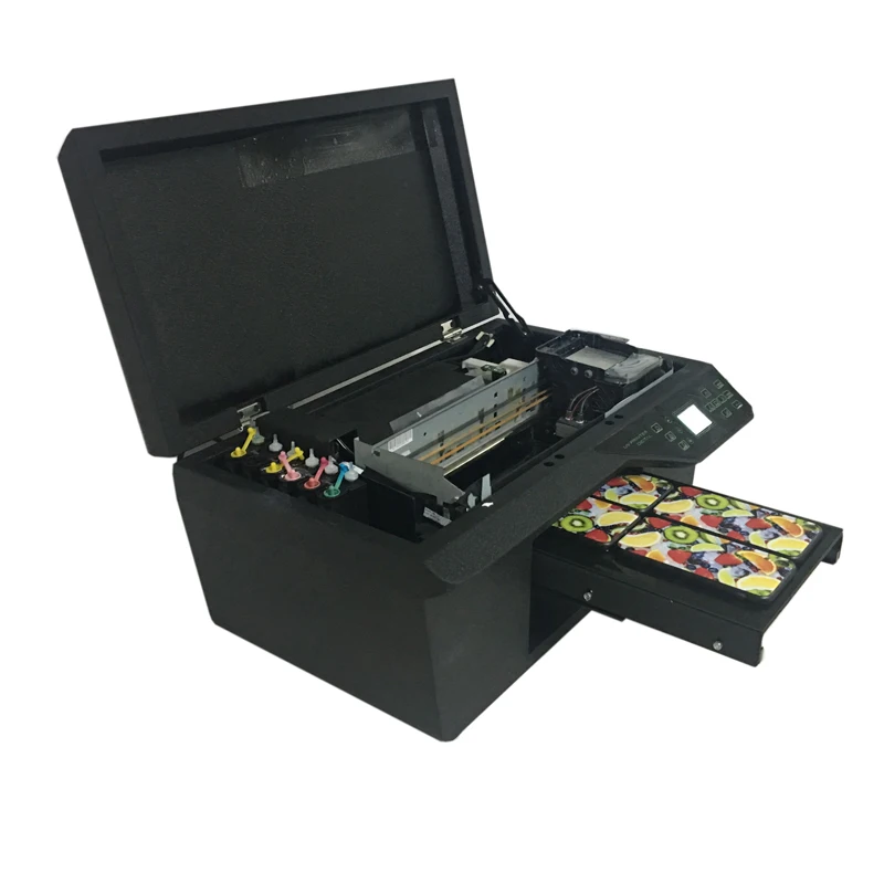 Upgraded AMJ L800 A4 size mobile phone case printing machine