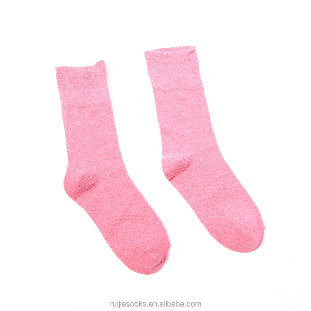 Высококачественные мягкие хлопковые носки для диабетиков, оптовая продажа, однотонные функциональные Дышащие носки для диабетиков