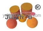 Concrete pump pipe soft /hard yellow cleaning sponge rubber ball