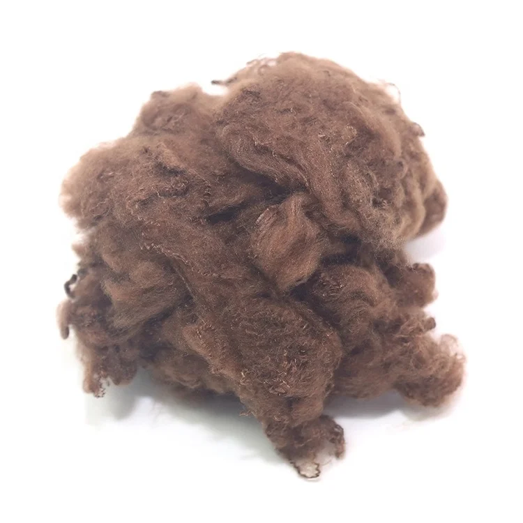 
100% recycled solid eslon polyester staple fiber with good price 