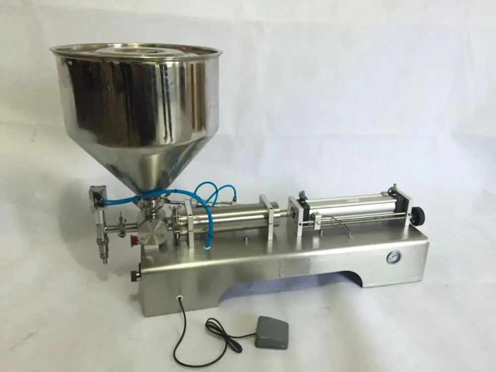 G1W Semi Automatic Paste/liquid Dosing Filling Machine for Oil Cosmetics Shampoo Honey, Dosing Machine