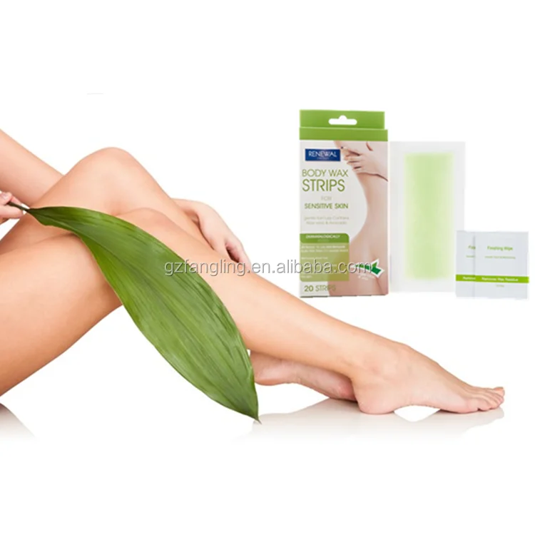 2021 OEM Hair Removal Depilatory Cold wax strips