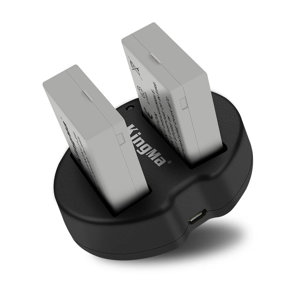 KingMa LP-E8 battery(2 pack) +Dual Charger kit for Canon 550D 600D 650D 700D