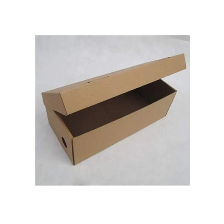 
Custom Cardboard Yeezy Matte Black Shoe Boxes Inserts White Shoes Shine Carton Box 