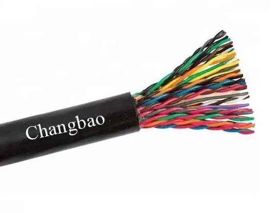 Cat5e UTP 24AWG multipair 10 / 16 / 25 / 50 Pair Solid Stranded Gel Filled Waterproof Outdoor Underground Lan Ethernet Cables