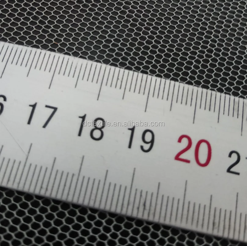 40D polyester hexagonal mesh fabric mosquito net fabric