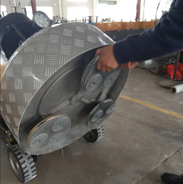 A8 Big Area Epoxy Floor Concrete Coating Removing Polishing Grinding Machine