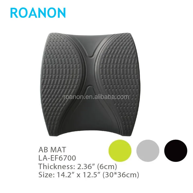 ROANON Crossfit Gym Equipment PU Foam Yoga AB Mat Abdominal Training Mat (manufacturer)