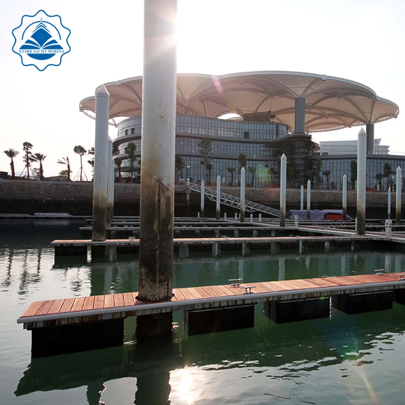 alloy pantoon speed boat marine supplier High sale aluminum floating boat dock, ship floating platform boat platform bridge marine parts