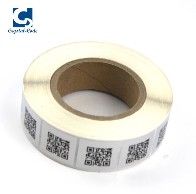 Custom Anti-tamper Labels Printing Adhesive Destructible Asset Serial Numbers Bar code Sticker QR Code Labels