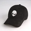 2016 Hot Sales Aliens Outstar Saucer Space E T UFO Fans Black Fabric Baseball Cap Hip