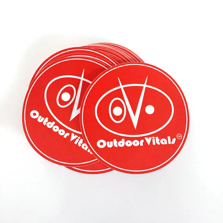 Custom Waterproof Sticker Vinyl Printing Unique Die Cut Skateboard Snowboard Bumper Sticker Packs